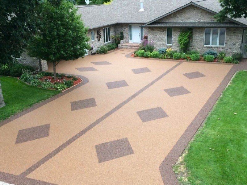 Professional Driveway Coating by licensed contractor Titan