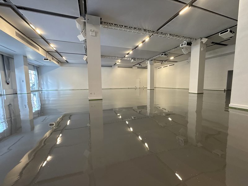 Professional garage floor coating project example 3